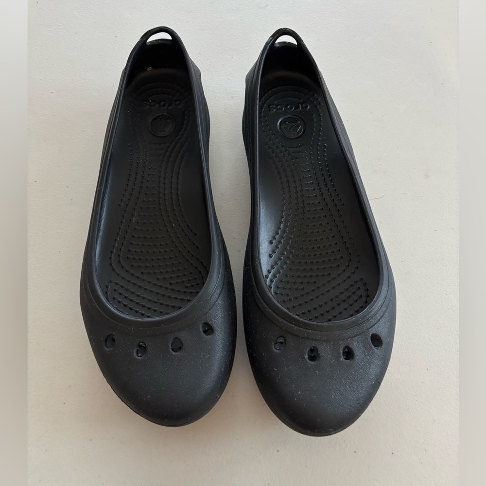 CROCS Women's Black Loafers